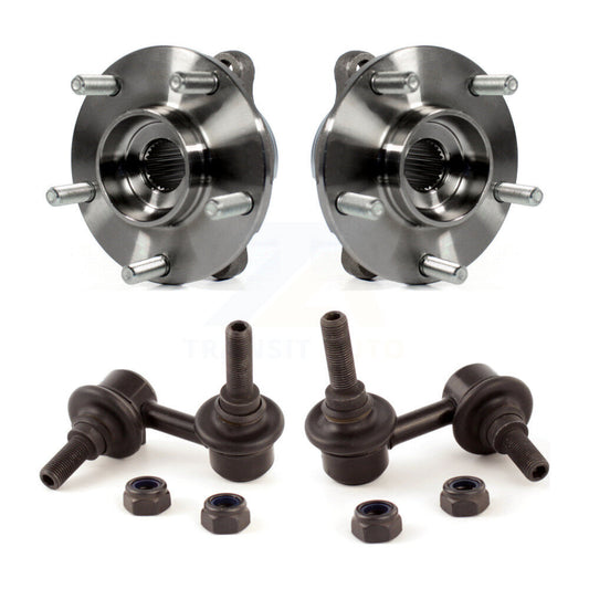 Hub Bearing Assembly And Link Front Kit For INFINITI M35 M45 AWD