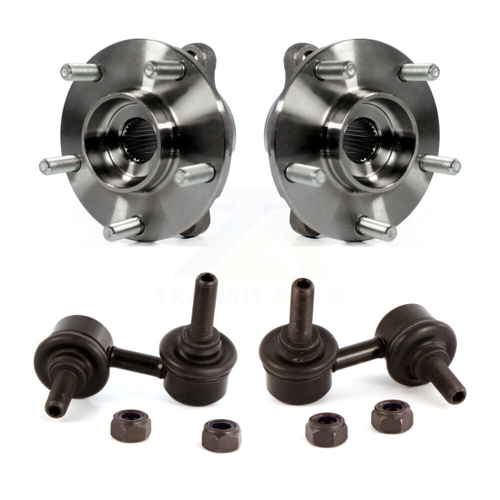 Hub Bearing Assembly Link Front Kit For INFINITI Q50 G37 QX50 EX35 G35 Q60 EX37