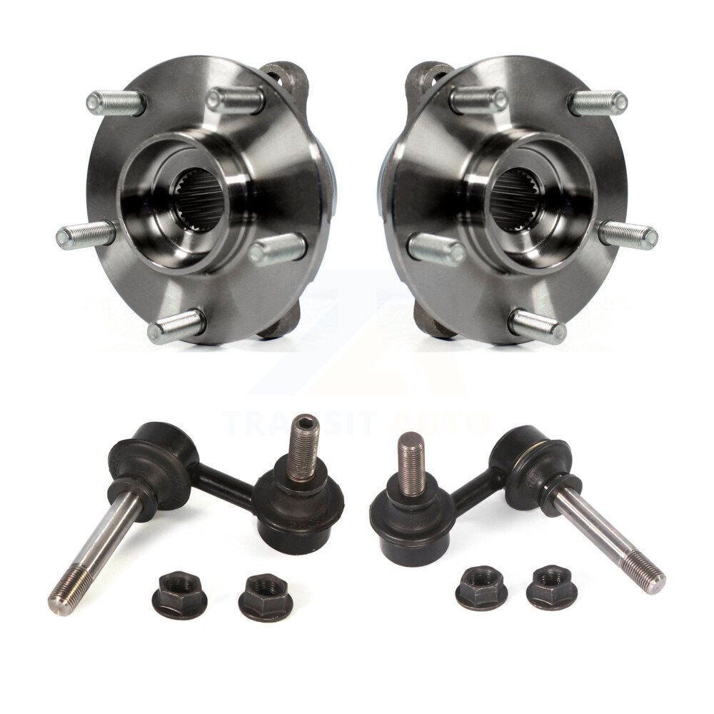 Hub Bearing Assembly And Link Front Kit For INFINITI FX35 QX70 FX50 FX37
