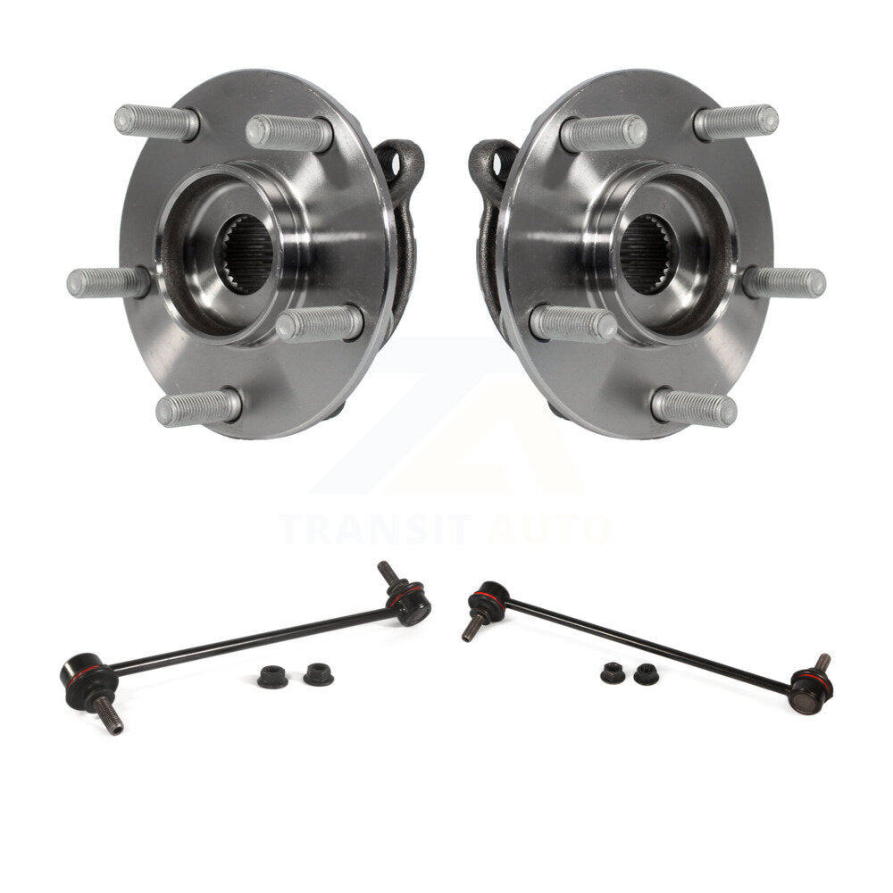 Hub Bearing Assembly And Link Front Kit For Mazda 3 Sport