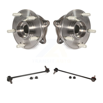 Hub Bearing Assembly And Link Front Kit For Hyundai Sonata Kia Optima Cadenza