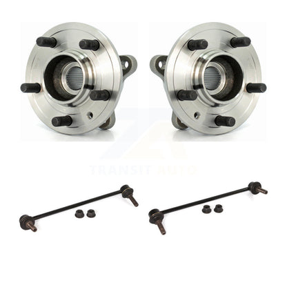 Hub Bearing Assembly And Link Front Kit For 2006-2013 Land Rover Range Sport