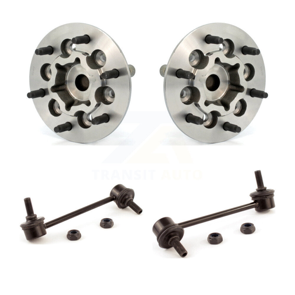 Hub Bearing Assembly And Link Front Kit For Chevrolet Colorado GMC Canyon RWD