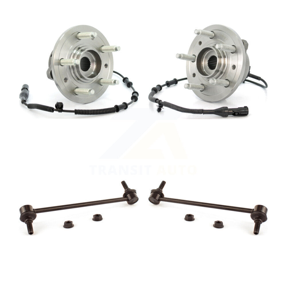 Hub Bearing Assembly Link Front Kit For 2004-2007 Ford Freestar Mercury Monterey