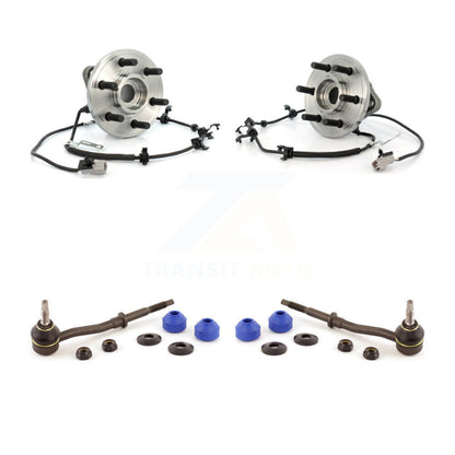 Hub Bearing Assembly And Link Front Kit For 1998 Dodge Durango 4-Wheel ABS