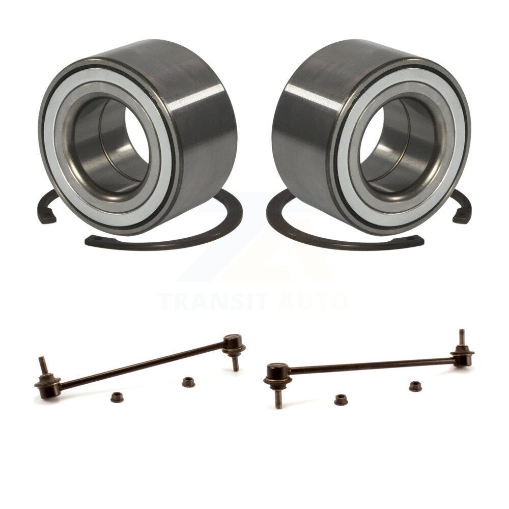Wheel Bearing And Link Front Kit For 1998-2003 Toyota Sienna