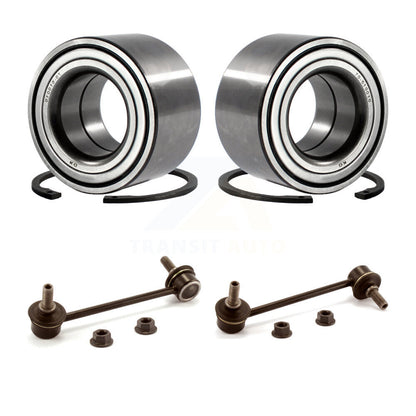 Wheel Bearing Link Front Kit For Ford Fusion Mazda 6 Lincoln MKZ Zephyr Mercury
