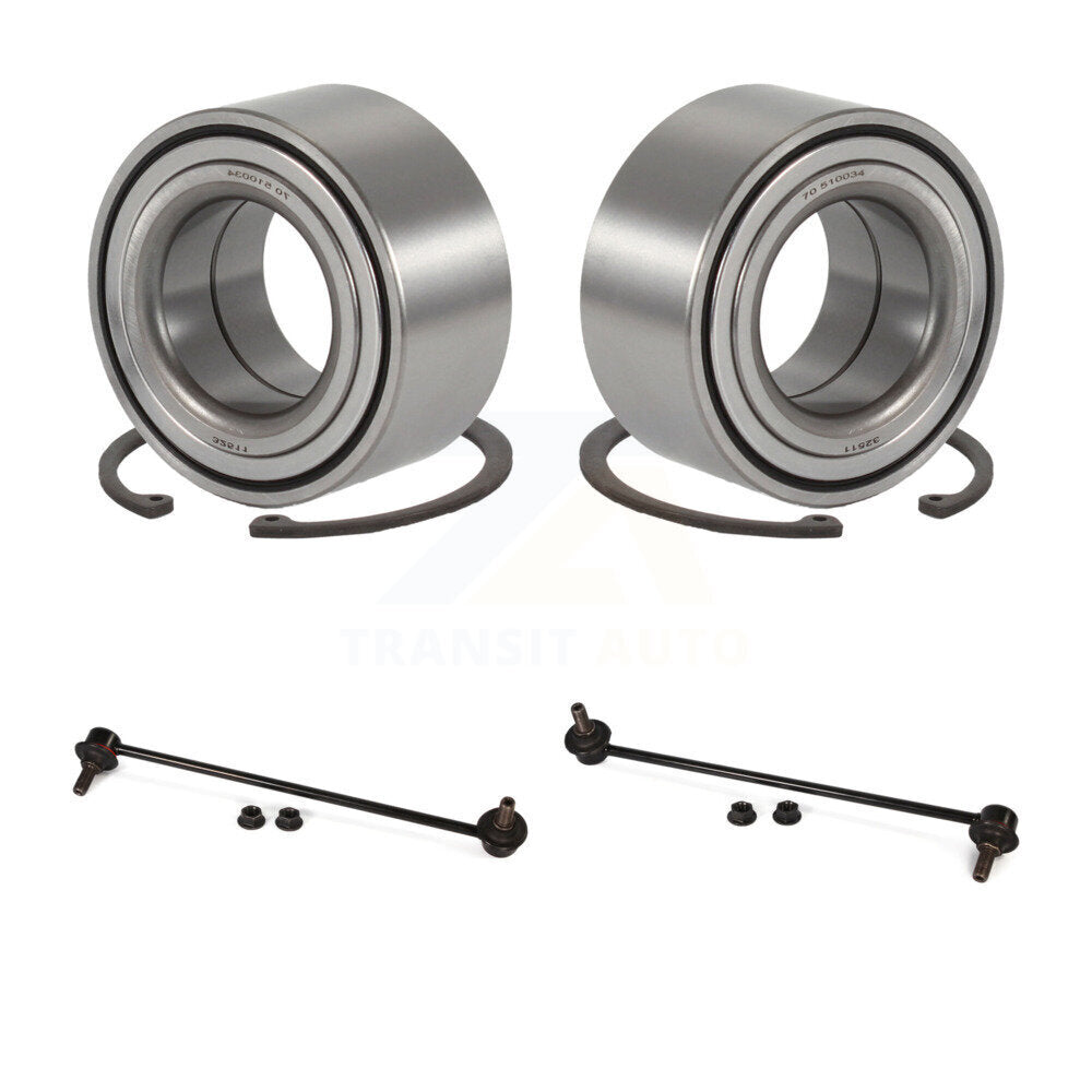 Wheel Bearing And Link Front Kit For 2011-2012 Hyundai Sonata Kia Optima