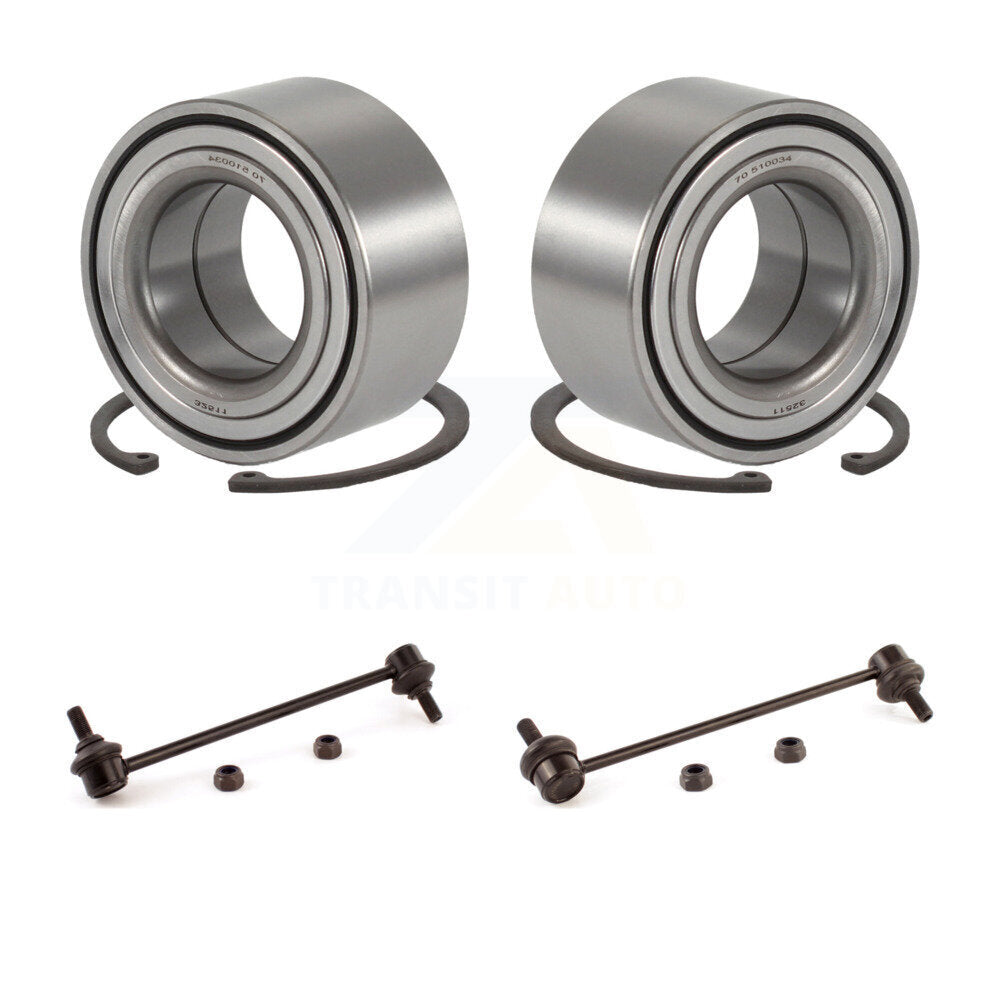 Wheel Bearing And Link Front Kit For 2001-2006 Hyundai Santa Fe