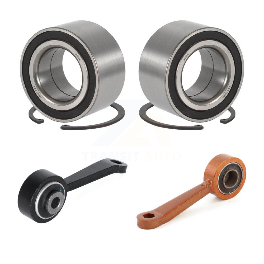 Wheel Bearing And Link Front Kit For 2005 Mercedes-Benz E320 RWD with GAS engine
