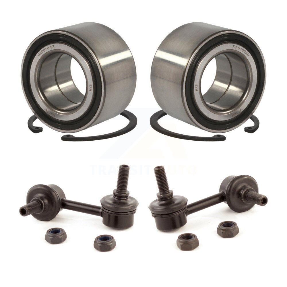 Wheel Bearing And Link Front Kit For 2006-2011 Honda Civic 1.3L 1.8L