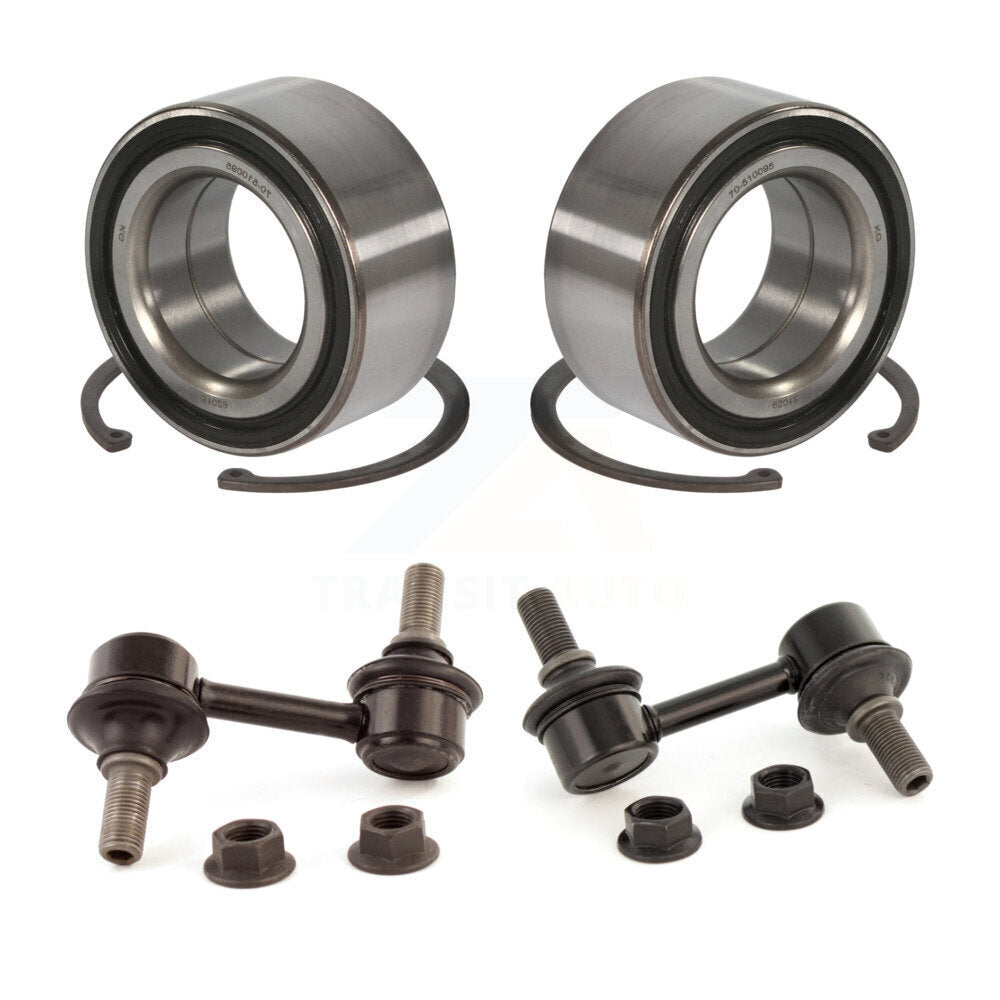 Wheel Bearing And Link Front Kit For 2009-2014 Acura TL