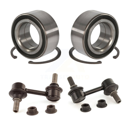 Wheel Bearing And Link Front Kit For 2009-2014 Acura TL