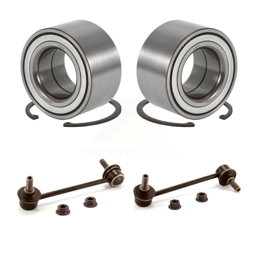 Wheel Bearing And Link Front Kit For 2009-2013 Mazda 6 3.7L