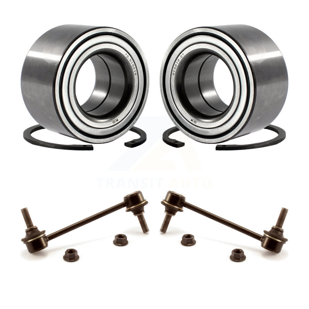 Wheel Bearing And Link Front Kit For Ford Fusion Lincoln MKZ Mercury Milan