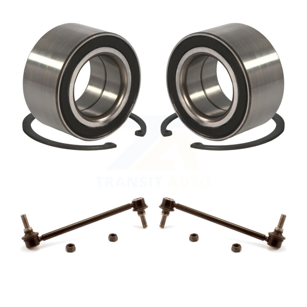 Wheel Bearing And Suspension Link Front Kit For 2004-2010 Toyota Sienna