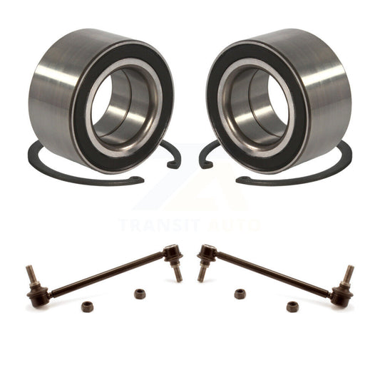 Wheel Bearing And Suspension Link Front Kit For 2004-2010 Toyota Sienna