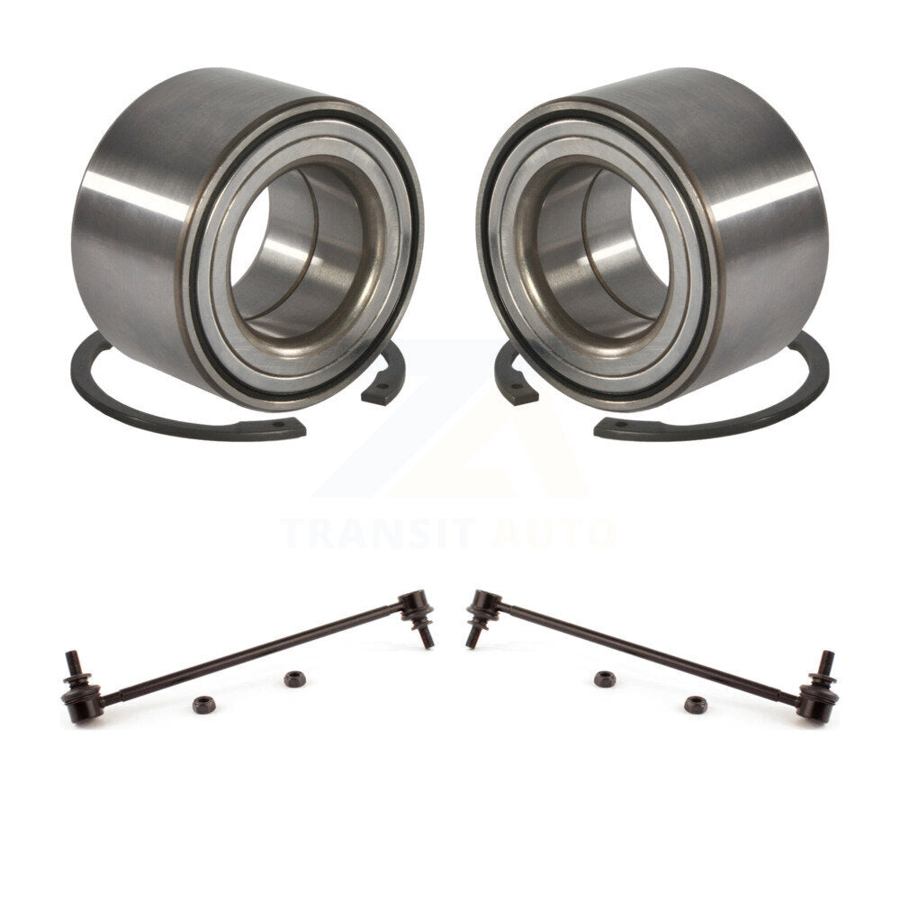 Wheel Bearing And Suspension Link Front Kit For 2017-2018 Toyota Corolla iM