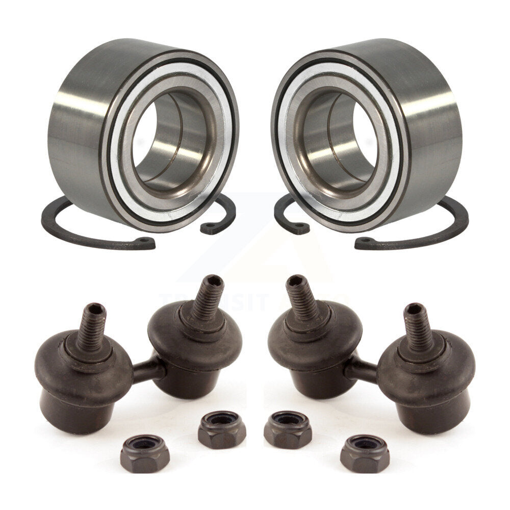 Wheel Bearing And Suspension Link Front Kit For 2001-2006 Hyundai Elantra