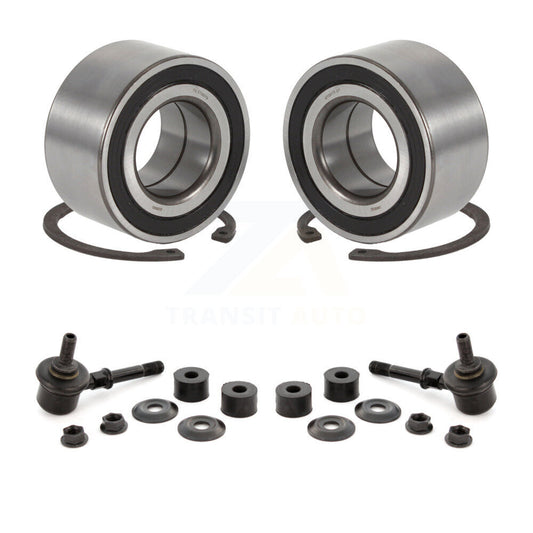 Wheel Bearing And Suspension Link Front Kit For 2003-2006 Mitsubishi Outlander