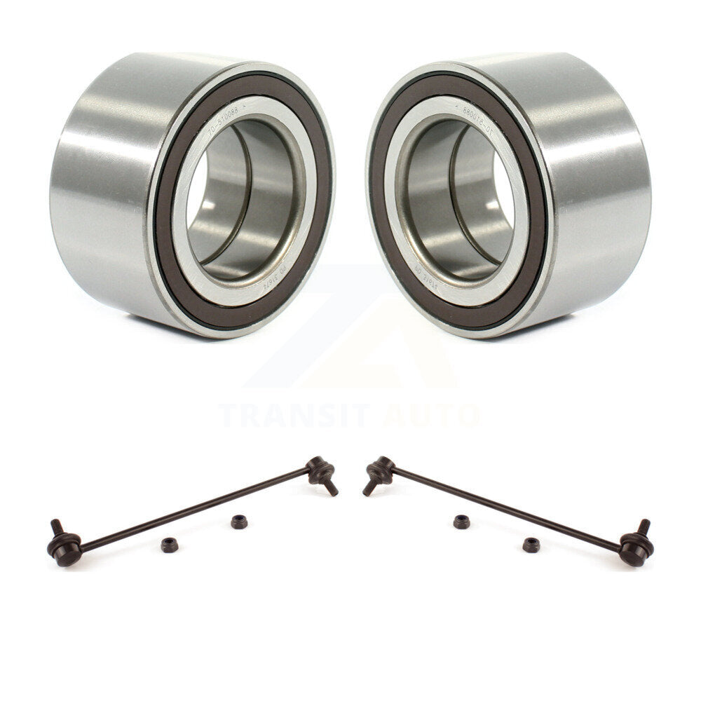 Wheel Bearing And Suspension Link Front Kit For 2006-2014 Honda Ridgeline