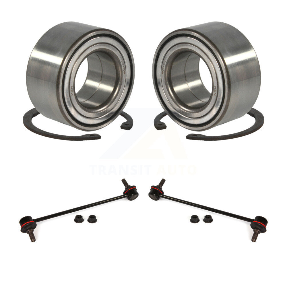 Wheel Bearing & Link Front Kit For Mitsubishi Jeep Outlander RVR Lancer Patriot