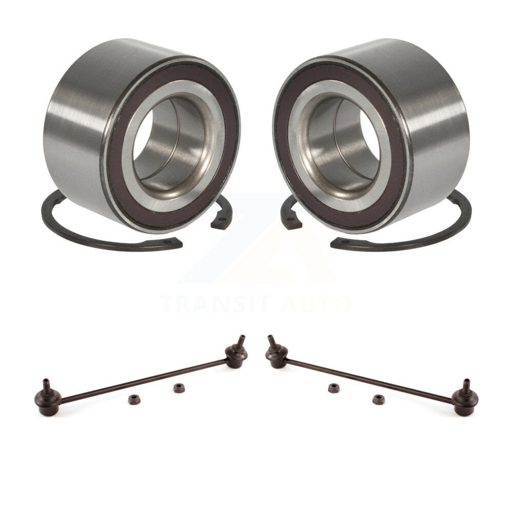 Wheel Bearing And Suspension Link Front Kit For 2010-2014 Honda Insight