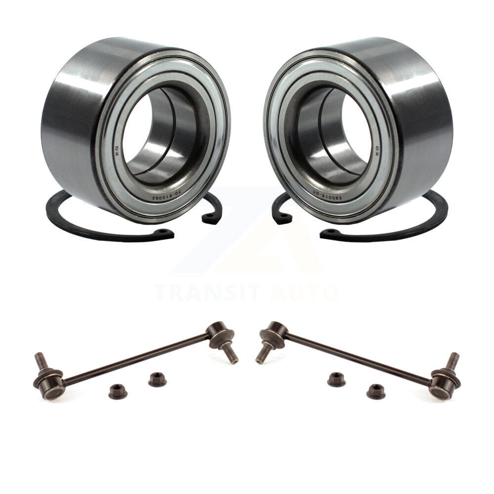 Wheel Bearing And Link Front Kit For Hyundai Elantra Kia Forte Koup Forte5