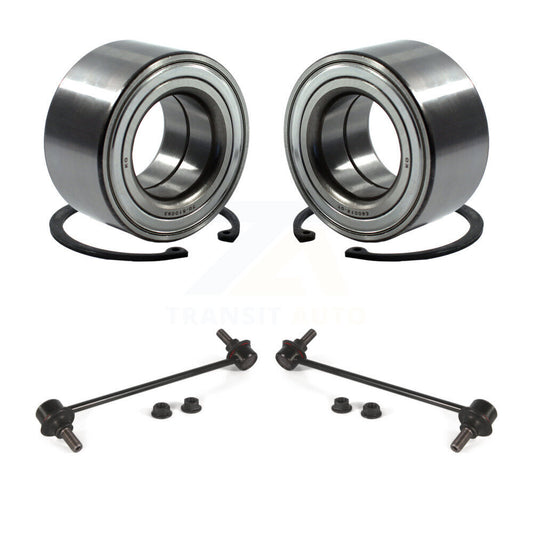 Wheel Bearing & Link Front Kit For Hyundai Elantra Kia Forte GT Soul Veloster EV