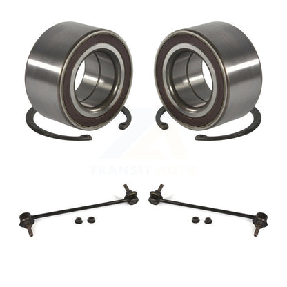 Wheel Bearing Link Front Kit For 2007-2009 Mazda 3 Turbocharged with 4-Wheel ABS