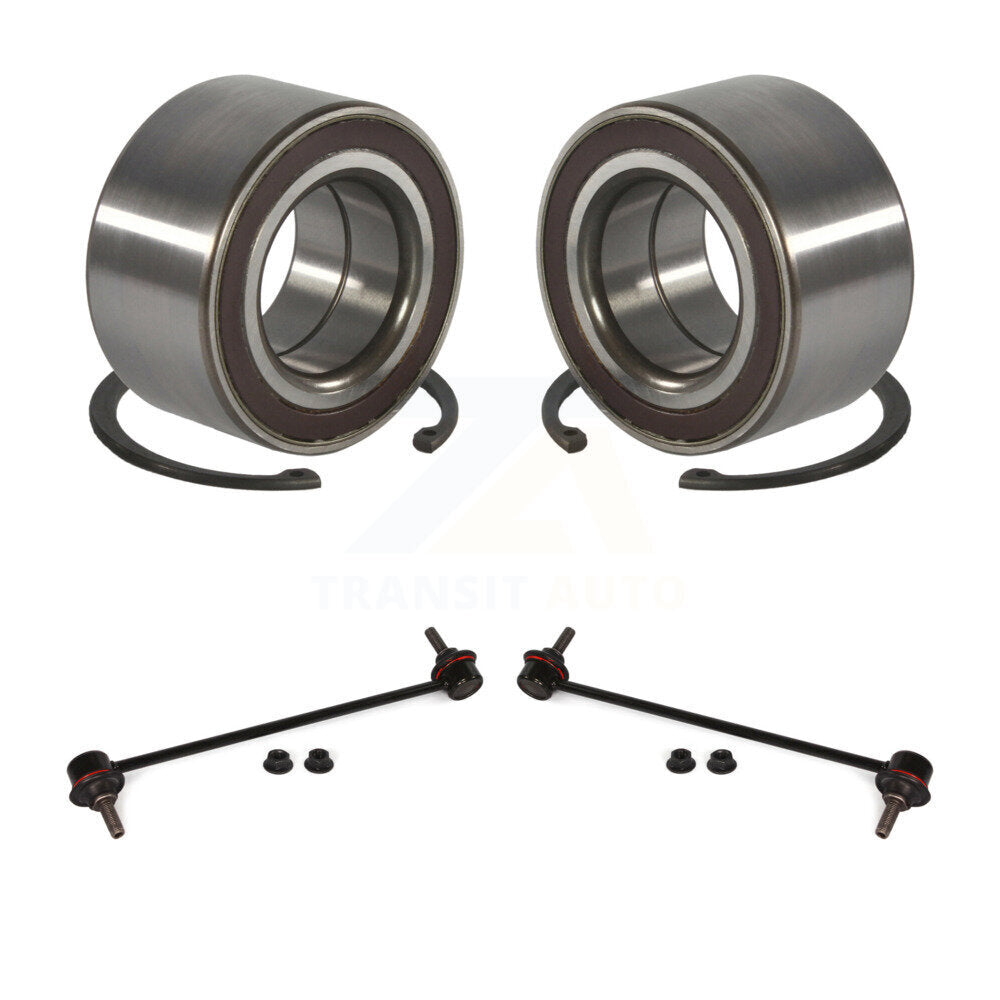 Wheel Bearing And Suspension Link Front Kit For 2010-2013 Mazda 3 Sport