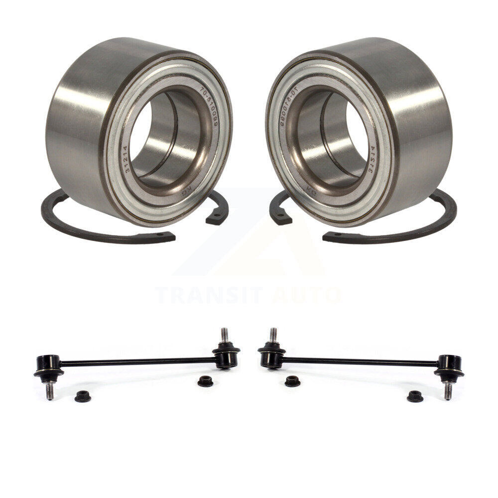 Wheel Bearing And Suspension Link Front Kit For 2002-2008 Jaguar X-Type