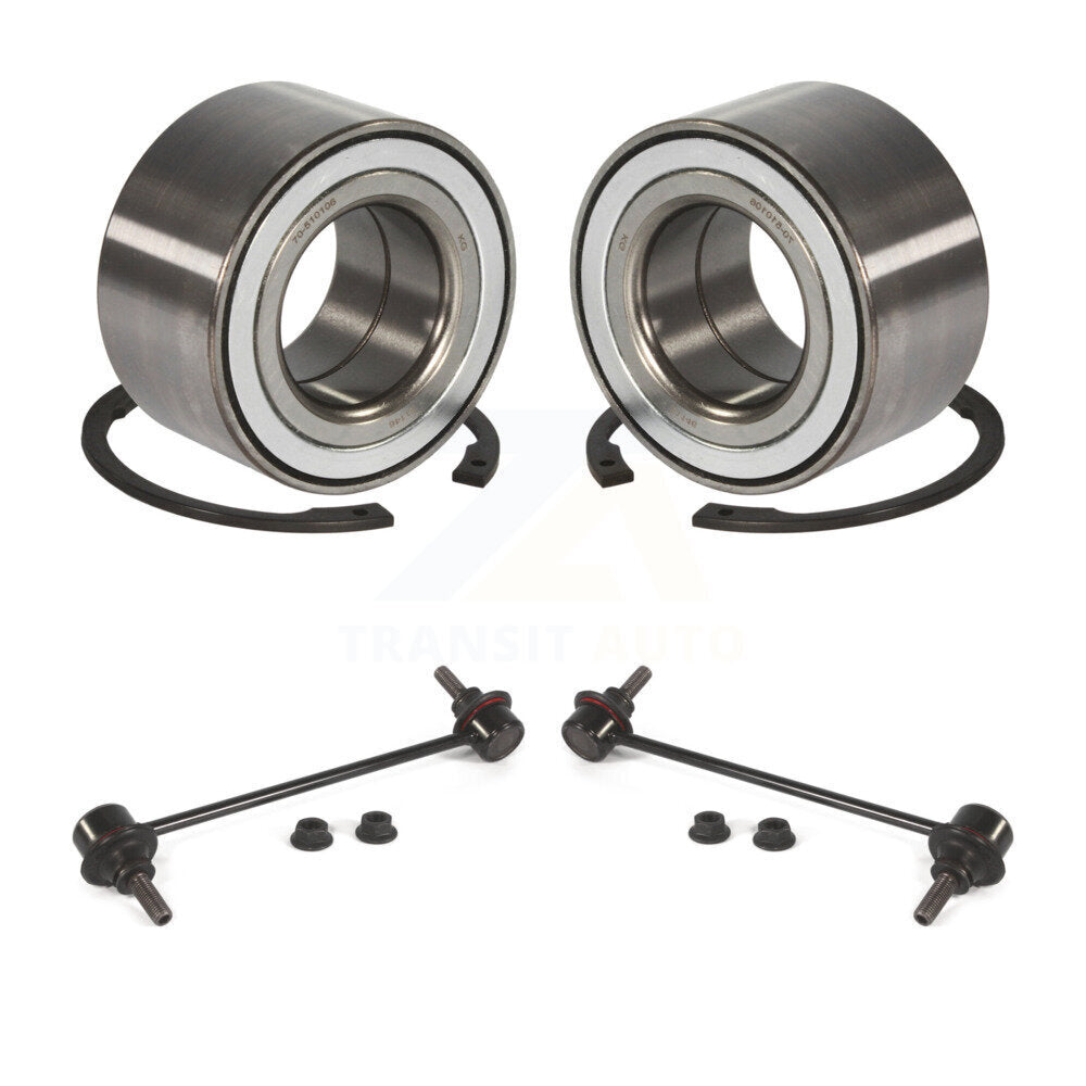 Wheel Bearing And Suspension Link Front Kit For 2010-2013 Ford Transit Connect