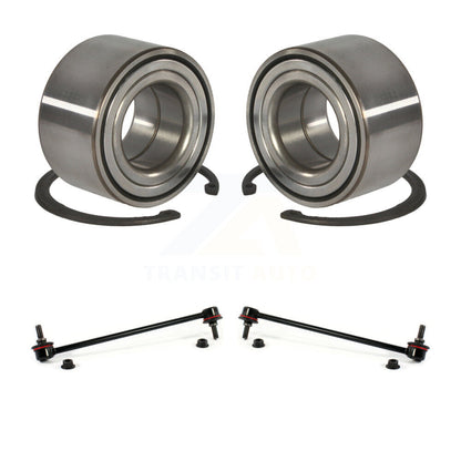 Wheel Bearing And Suspension Link Front Kit For 2012-2019 Fiat 500