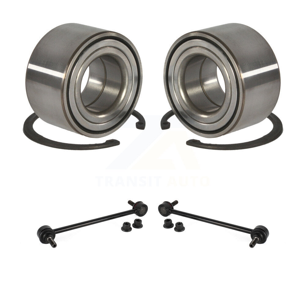 Wheel Bearing And Suspension Link Front Kit For 2016-2018 Fiat 500X