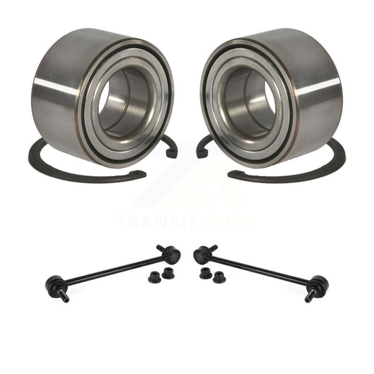 Wheel Bearing And Suspension Link Front Kit For 2016-2018 Fiat 500X