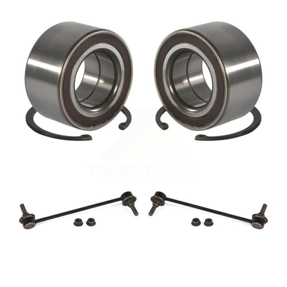 Wheel Bearing And Suspension Link Front Kit For 2014-2016 Chevrolet Spark EV