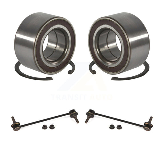 Wheel Bearing And Suspension Link Front Kit For 2014-2016 Chevrolet Spark EV