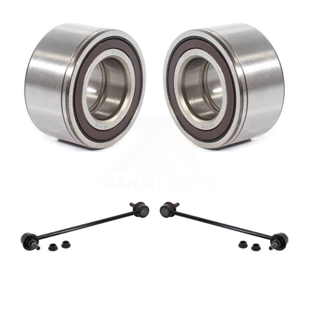 Wheel Bearing And Suspension Link Front Kit For 2014-2018 Fiat 500L