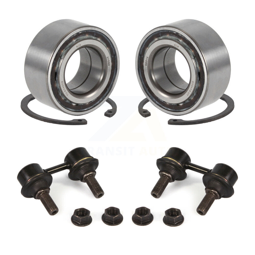 Wheel Bearing And Suspension Link Front Kit For 1996-2000 Toyota RAV4 4 doors