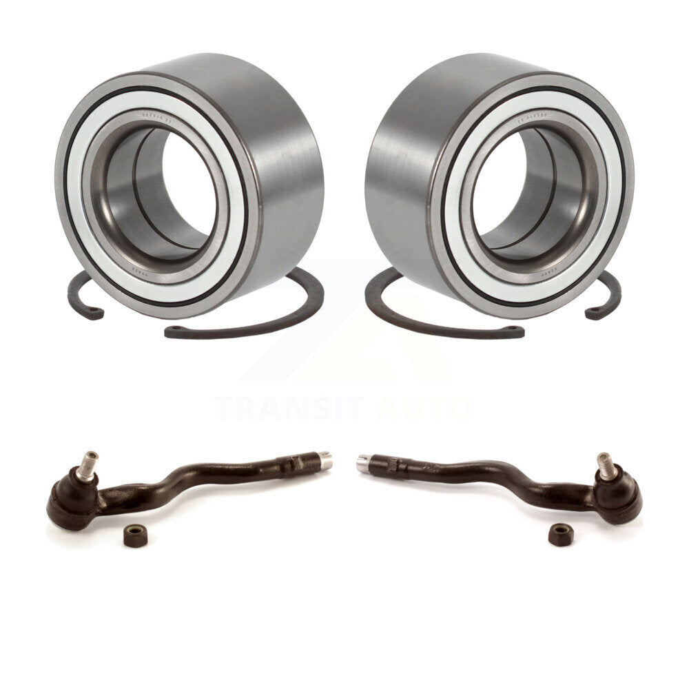 Wheel Bearing And Tie Rod End Front Kit For 2001-2005 BMW 325i 330i