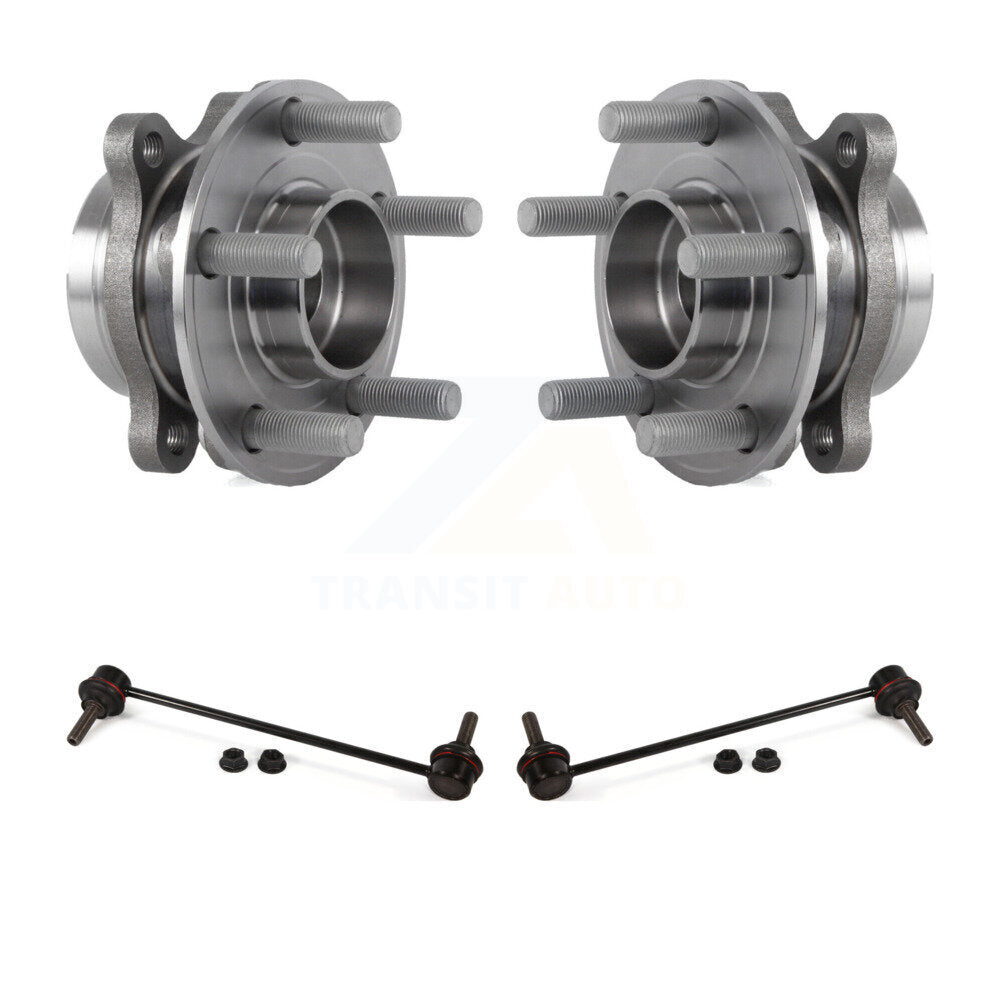 Hub Bearing Assembly & Link Front Kit For Ford Edge Fusion Lincoln Nautilus MKX