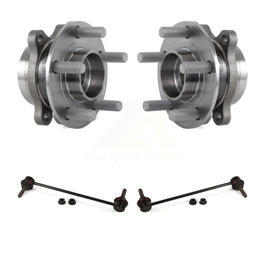 Hub Bearing Assembly & Link Front Kit For Ford Edge Fusion Lincoln Nautilus MKX
