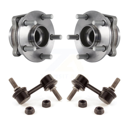 Hub Bearing Assembly And Link Front Kit For Subaru Impreza