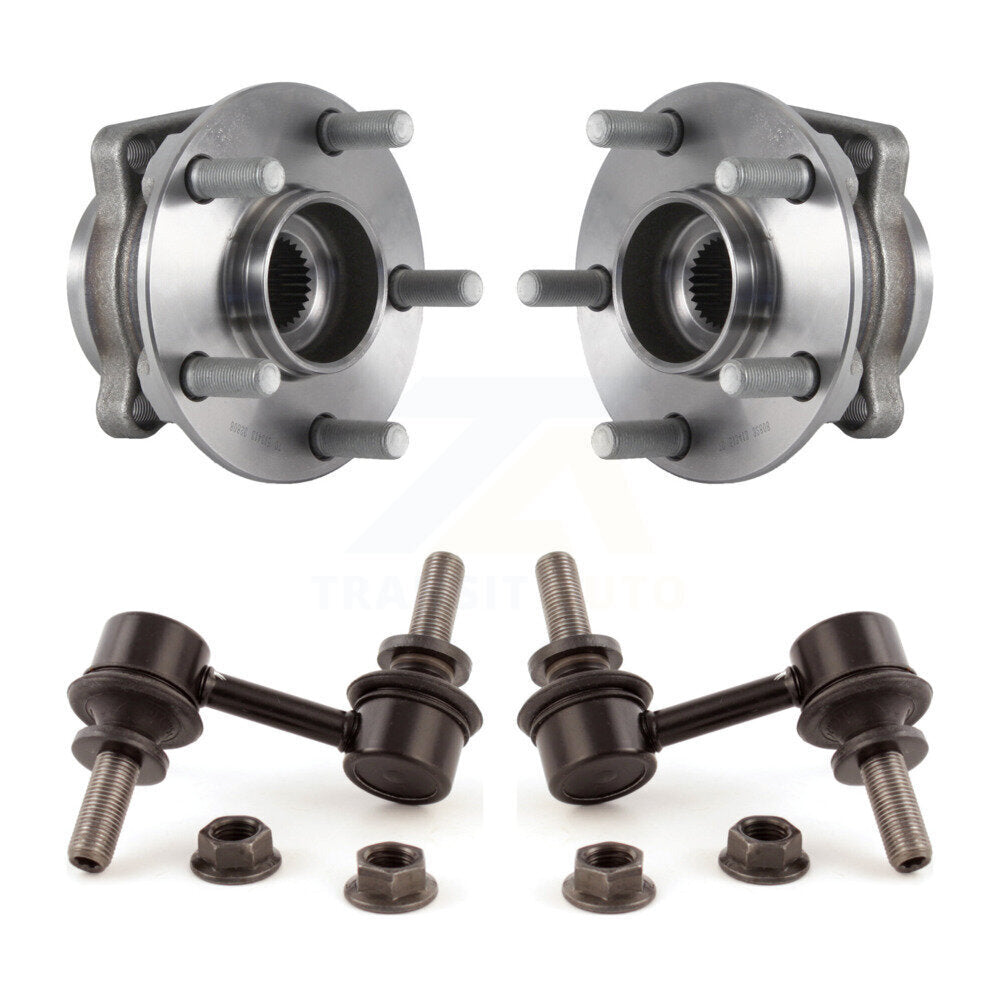 Hub Bearing Assembly And Link Front Kit For Subaru Forester XV Crosstrek