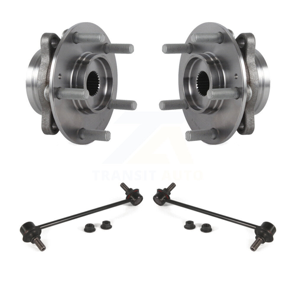 Hub Bearing Assembly And Link Front Kit For 2017 Hyundai Elantra GT