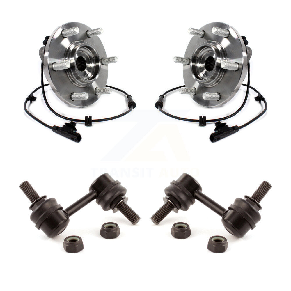 Hub Bearing Assembly And Link Front Kit For INFINITI QX80 Nissan Armada QX56