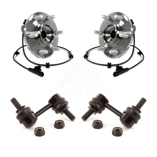 Hub Bearing Assembly And Link Front Kit For INFINITI QX80 Nissan Armada QX56