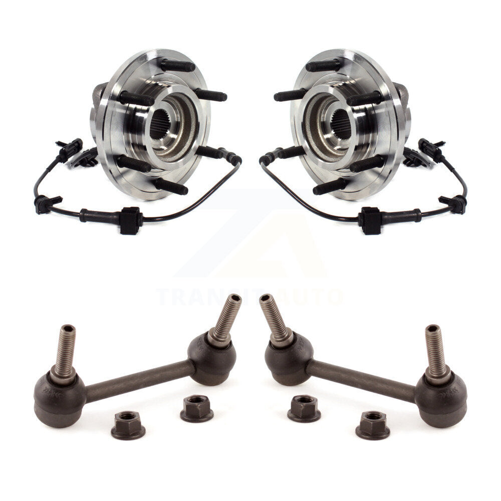 Hub Bearing Assembly And Link Front Kit For 2009-2010 Hummer H3T H3