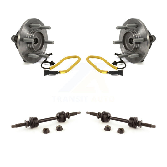 Hub Bearing Assembly And Link Front Kit For Ford F-150